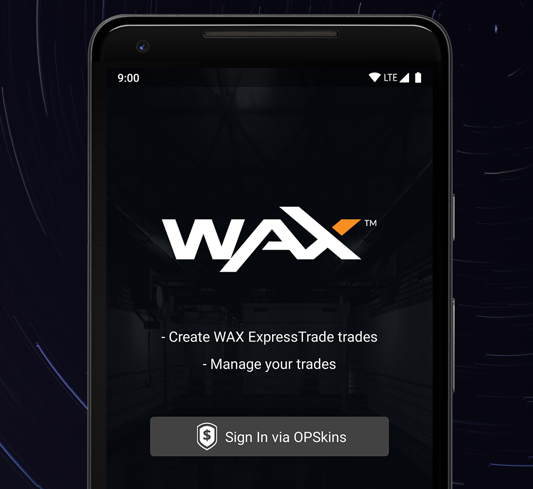 WAX ExpressTrade App
